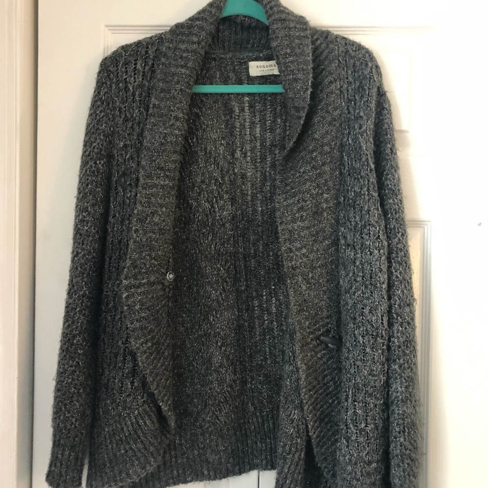Cozy Gray Cardigan